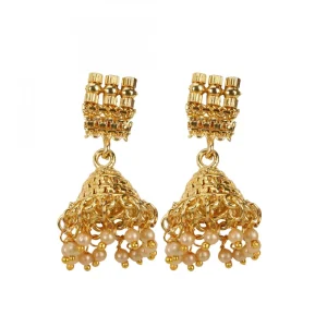 Elegant Bollywood Inspired Traditional Copper Gold Plated Necklace - Image 4