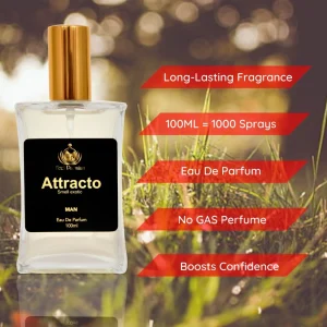 Europa Attracto 100ml Perfume Spray For Men - Image 4
