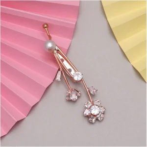 Women's White Color Brooch Use Burkha Pin & Dupatta / Saree Pin - Image 3